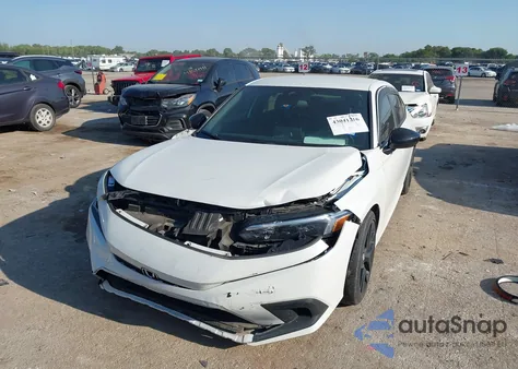 2022 Honda Civic Sport из США, поврежденный, VIN 2HGFE2F56NH610788